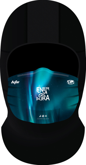 Sturmhaube ENERGIAPURA Balaclava Aurora Blue - 2022/23