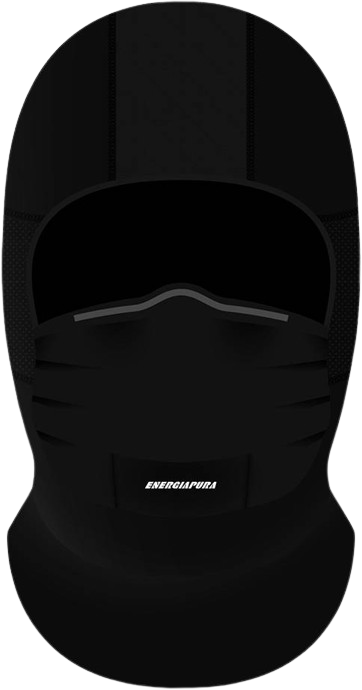 Sturmhaube ENERGIAPURA Balaclava Black - 2022/23