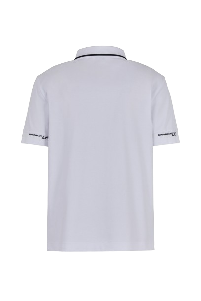 T-shirt Emporio Armani Man Jersey Polo White