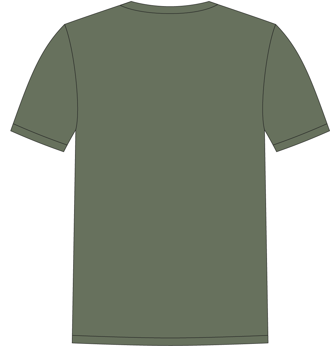 Van Deer Essential T-Shirt Khaki - 2024/25