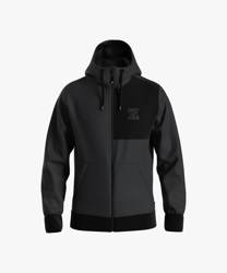 Bluse ENERGIAPURA Sweatshirt Full Zip With Hood Kopaonik Black - 2022/23