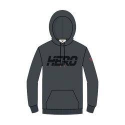 Bluse Rossignol Hero Hoodie Onyx Grey - 2023/24