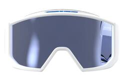 Brille Briko Vulcano Mask Italia White/Science Blue - 2024/25