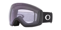 Brille Oakley Flight Deck L Matte Black Prizm Snow Clear - 2024/25