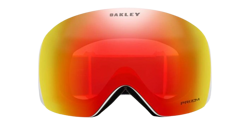 Brille Oakley Flight Deck L Matte White Prizm Snow Torch Iridium - 2024/25