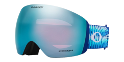 Brille Oakley Flight Deck L Mikaela Shiffrin Signature Prizm Snow Sapphire Iridium - 2024/25