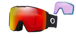 Brille Oakley Line Miner Pro L Matte Black Prizm Torch + ersatzlinse Prizm Iced - 2024/25