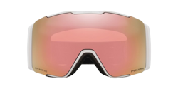 Brille Oakley Line Miner Pro M Matte White Prizm Rose Gold + ersatzlinse Prizm Sapphi - 2024/25