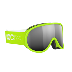 Brille POC Pocito Retina Fluorescent Yellow/Green/Partly Sunny Silver - 2024/25