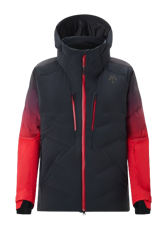 Daunenjacke Descente Hybrid Down Jacket Black Electric Red - 2024/25