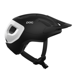 Fahrradhelm POC Axion Race MIPS Uranium Black Matt/Hydrogen White