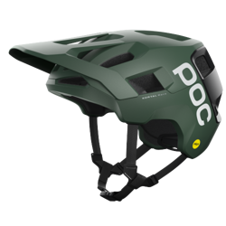 Fahrradhelm POC Kortal Race MIPS Epidote Green/Uranium Black Metallic/Matt - 2024