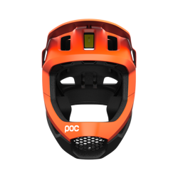 Fahrradhelm POC Otocon Race MIPS Fluorescent Orange AVIP/Uranium Black Matt