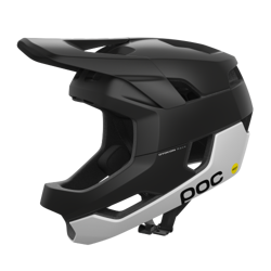 Fahrradhelm POC Otocon Race MIPS Uranium Black/Hydrogen White Matt