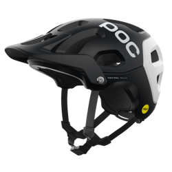 Fahrradhelm POC Tectal Race MIPS Uranium Black/Hydrogen White Matt