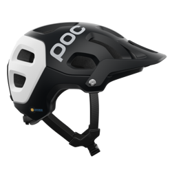 Fahrradhelm POC Tectal Race MIPS Uranium Black/Hydrogen White Matt