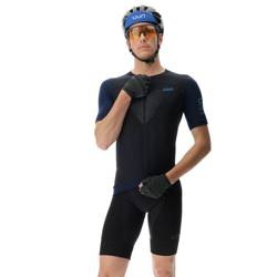 Fahrradtrikot UYN Man Biking Garda Black/Peacot - 2023