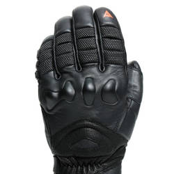 Handschuhe DAINESE HP Ergotek PRO Gloves Stretch Limo/High Risk Red - 2022/23