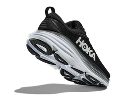 Man Schuhe Hoka Bondi 8 Black/White