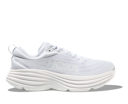 Man Schuhe Hoka Bondi 8 White/White