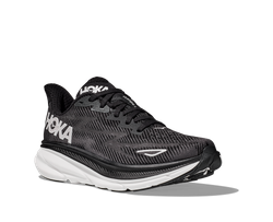 Man Schuhe Hoka Clifton 9 Black/White