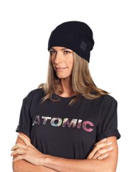 Mütze Atomic Alps Slouch Beanie Black – 2024/25