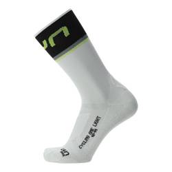 Radsocken UYN Man Cycling One Light White/Black- 2023