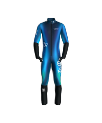 Rennanzug Energiapura Aurora Blue (non insulated, light padded) - 2024/25