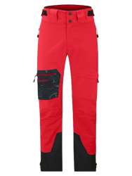 Ski Hosen Ziener Tewes Full-Zip Junior Teamwear Red Black Foggy - 2024/25