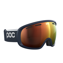 Skibrille POC Fovea Apatite Navy/Partly Sunny Orange - 2024/25