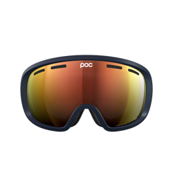 Skibrille POC Fovea Apatite Navy/Partly Sunny Orange - 2024/25