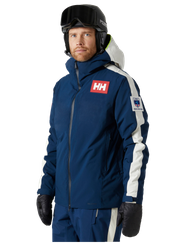 Skijacke Helly Hansen World Cup Insulated Jacket Ocean NSF - 2023/24