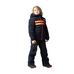 Skijacke Rossignol Boy Hero Rapide JKT Black - 2023/24