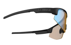 Sonnenbrille BLIZ Matrix Nano Nordic Light Matt Black/Coral Blue