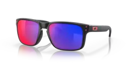 Sonnenbrille Oakley Holbrook Matte Black/Positive Red Iridium - 2023