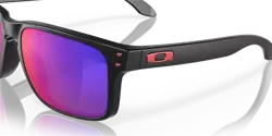 Sonnenbrille Oakley Holbrook Matte Black/Positive Red Iridium - 2023