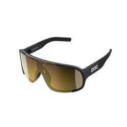 Sonnenbrille POC Aspire Mid Uranium Black/Violet Gold Mirror - 2024/25