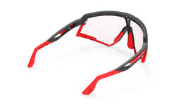 Sunglasses Rudy Project DEFENDER BLACK MATTE / BUMPERS RED FLUO - Impactx™ Photochromic 2 Red