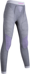 Thermounterwäsche UYN Lady Fusyon UW Pants Long Anthracite/Purple/Pink - 2022/23