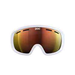 Ski goggles POC Fovea Mid Hydrogen White/Partly Sunny Orange - 2024/25