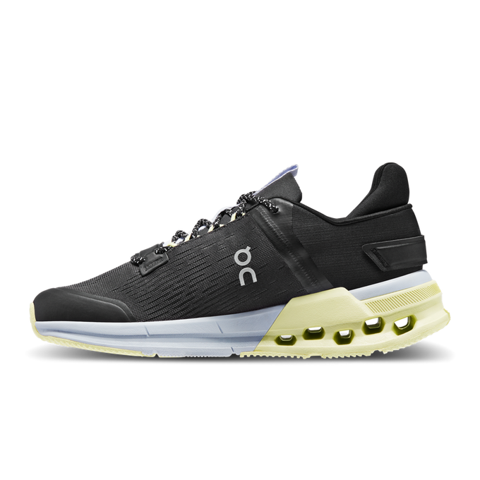 Women shoes On Running Cloudnova Flux Black/Hay