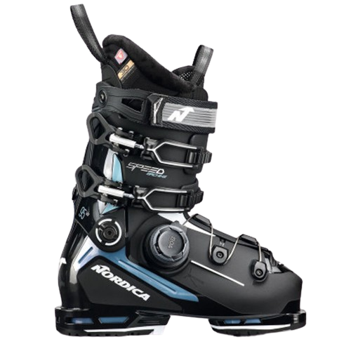 Skischuhe Nordica Speedmachine 3  BOA 95 GW Black-Light Blue-White - 2024/25