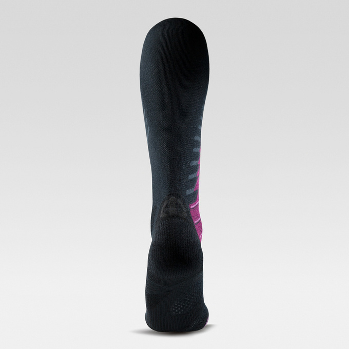 Skisocken UYN Women Ski One Biotech Black/Purple - 2025/26