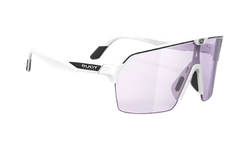 Sunglasses Rudy Project SPINSHIELD AIR WHITE MATTE - Impactx™ Photochromic 2 Laser Purple