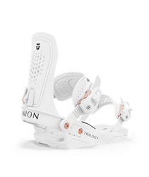 Snowboard Bindings Union Trilogy White - 2024/25