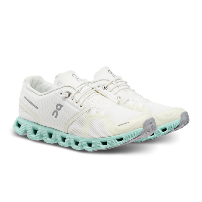 Women's shoes On Running Cloud 5 Undyed-white/Creek