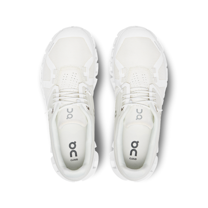 Women's shoes On Running Cloud 5 Undyed-white/White