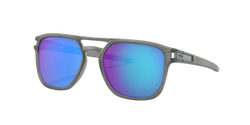 Sunglasses Oakley Latch Beta Prizm Sapphire Polarized Lenses / Matte Grey Ink Frame