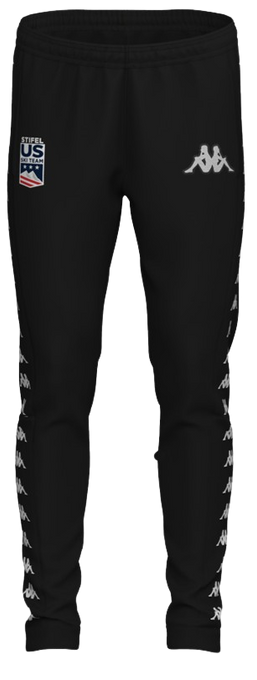 Sweatpants Kappa 222 Banda Arufinzip US Black - 2024/25