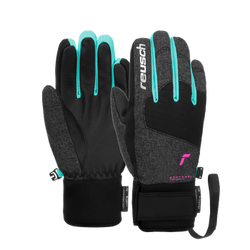 Handschuhe Reusch Simon R-TEX XT Junior Black Melange/Bachelor Button/Knockout Pink - 2024/25